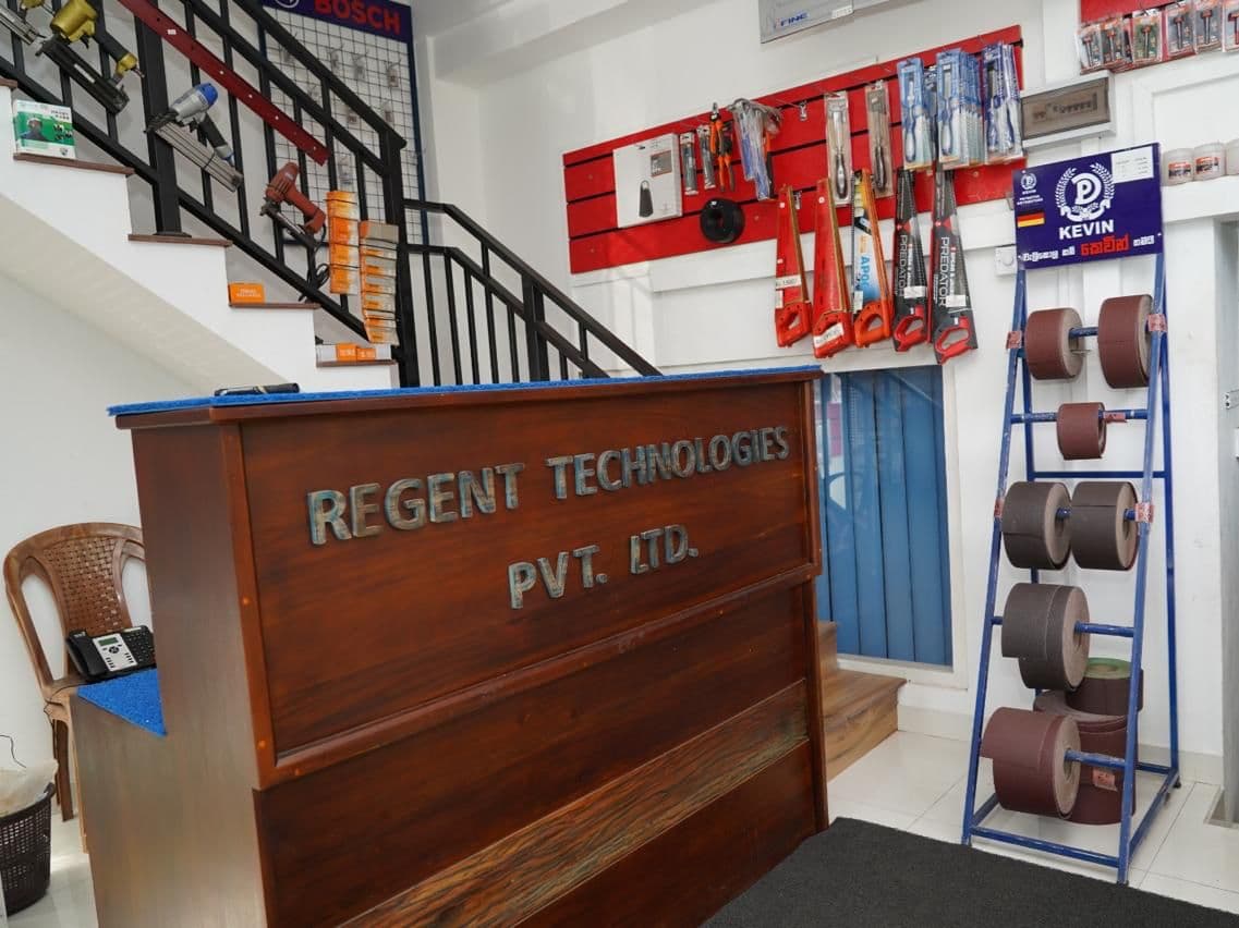 Industrial equipment setup